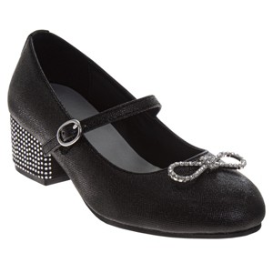 Badgley Mischka Girls' Toddler Heels Classy Dress Shoes - 1 of 4