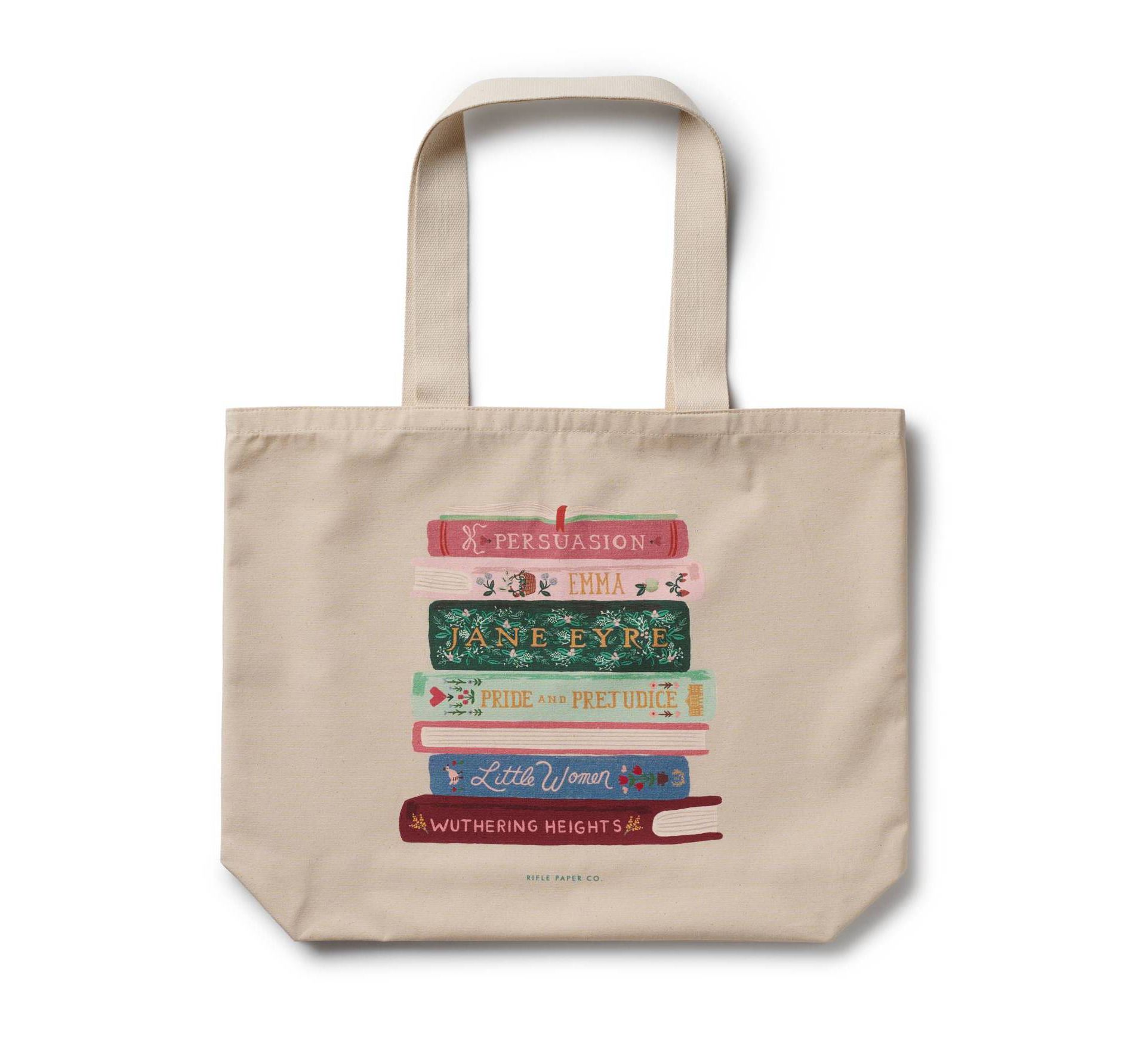 Rifle Paper Co. Ladies Night Book Club Canvas Tote