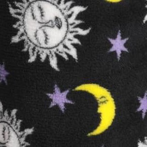 black - astro moon sky