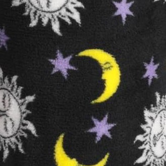black - astro moon sky