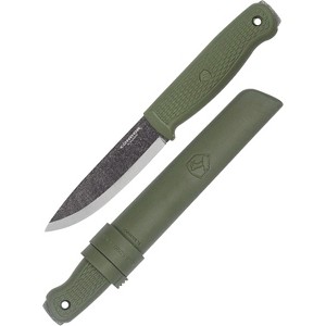Condor Tool & Knife Terrasaur Bushcraft Knife - 1095 High Carbon Steel - Fixed Blade Knives - High Impact Polypropylene Sheath - 4.2in Blade - 7.1oz - 1 of 4