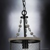 Urban Ambiance Luxury Provincial Pendant Light,  15.625"H x 8.5"W,  Olde Bronze Finish, UHP3381 - 4 of 4