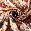 Anna-Kaci Women's Satin Floral Print Square Scarf with Elegant Vintage Inspired Design - 27.5IN×27.5IN - 3 of 4