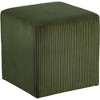 Meridian Furniture,Roy Microsuede Fabric Ottoman/Stool - 2 of 4