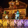 Ollny 640 LED Warm White/Multi-color String Lights (Green Cable, Plug in, 11 Modes) - 3 of 4