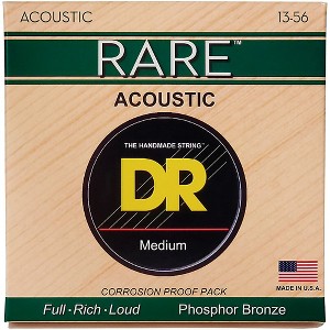 DR Strings Rare Phosphor Bronze Medium Heavy Acoustic Guitar Strings - 1 of 3