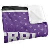 University Of Central Arkansas Logo Dots Silky 50x60 Blanket, 1 Sided 50x60 - 3 of 4