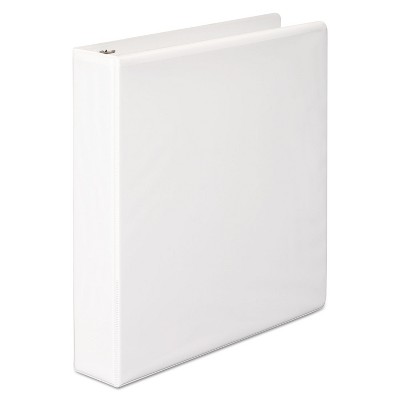 Wilson Jones Basic D-Ring View Binder 1 1/2" Cap White 38634W