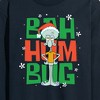 Men's - SpongeBob SquarePants - Squidward Bah Humbug Long Sleeve Graphic T-Shirt - 2 of 4