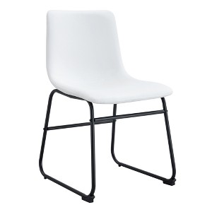 Dolonm Set of 4 Retro Suede Bar Stools, 17.7x20.87x37 Inches, Industrial Vintage Style with Non-Slip Pads - 1 of 4