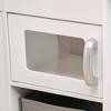 Whisen Corner Play Kitchen Set with Tons of Countertop Space, Large Wooden Kitchen with Washing Machine, Gift for Kids - White - 3 of 4
