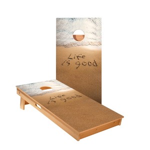 Life Is Good Cornhole Boards - ACA Star Series - 1 of 3