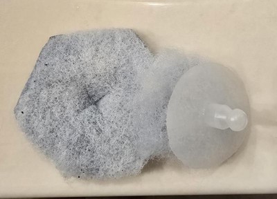 thumbnail image 2 of Enspoway Disposable Toilet Brush System - 40 Heads & Storage Caddy, Wall Mounted Cleaner Wand 2 of 10