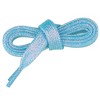 Allegra K Colorful Glitter Sparkling Shiny Flat Sneakers Shoe Laces - 2 of 4