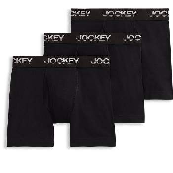 Jockey Generation™ Boys' 3pk Microfiber Boxer Briefs - Black : Target