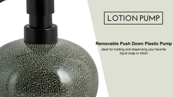 Cranston Lotion Pump Natural - Allure Home Creations, 2 of 5, play video