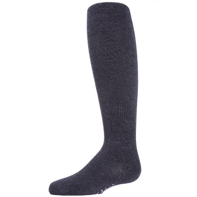 Memoi Girls' Soft Pima Cotton Opaque Tights