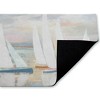 Stupell Industries Pastel Calm Sailboats Printed Outdoor Door Mat, design by Amber Sterling, 18"x30" - 2 of 4