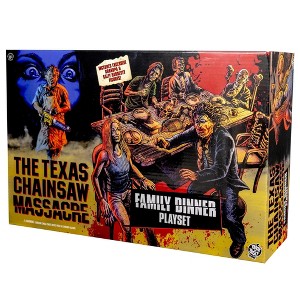 Trick Or Treat Studios The Texas Chainisaw Massacre (1974) Dinner Scene 5 Inch Figure Playset - 1 of 4