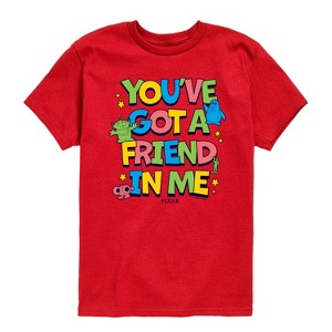 Boys' - Toy Story - Youve Got A Friend In Me Short Sleeve Graphic T-Shirt - 1 of 3