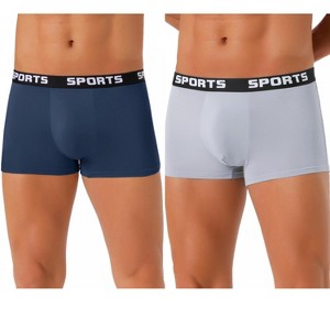 INSPIRE CHIC Men's 2 Pack Lightweight Short Leg Stretch Underwear Briefs - 1 of 4