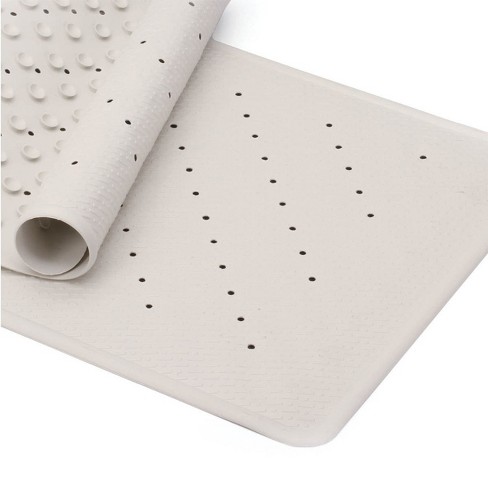 Cushioned Pillow Top Non-slip Rubber Bathtub Mat Gray - Slipx Solutions :  Target