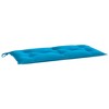 vidaXL Garden Bench Cushion Light Blue 39.4"x19.7"x2.8" Oxford Fabric - 2 of 4