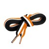 INSPIRE CHIC Women's Color Block Stripe Plastic Tips Flat Shoe Laces 2 Pairs - 3 of 4