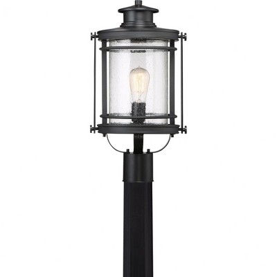 Quoizel Lighting Booker 1 - Light Post Light in  Mystic Black