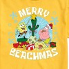 Men's - SpongeBob SquarePants - Merry Beachmas Patrick and Spongebob Short Sleeve Graphic T-Shirt - 2 of 4