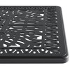 PAGED Aluminum Outdoor Dining Table Elegant Patio Table with Removable Ice Bucket for Patio, Deck, Poolside - 3 of 4