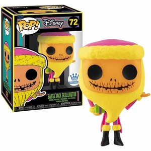 Funko Pop! Santa Jack Skellington Blacklight Exclusive #72 Protector and Box Include - 1 of 1