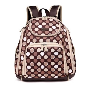 Mom Colorland Leslie Multi-Pocket Baby Diaper Backpack - 1 of 4