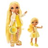 Rainbow High Littles Daisy Madison Yellow 5.5" Posable Small Doll with Purse Magical Pet Bear - 4 of 4