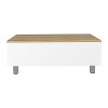 NicBex Coffee Tables for Living Room Modern Rectangle Coffee Tables Lift Top Coffee Table with 4 Legs and Storage Space, White - 2 of 4