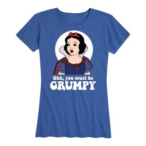 Women's - Disney Princess - You Must Be Grumpy Short Sleeve Graphic T-Shirt - 1 of 4