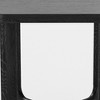 HomeRoots 24" Black Solid Wood Square End Table - 4 of 4