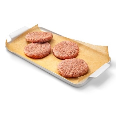 Fresh All Natural 93/7 Ground Turkey Burger Patties - 1lb - Good & Gather™