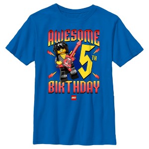 Boy's LEGO® Awesome Rock Star Birthday 5 T-Shirt - 1 of 4