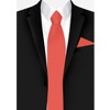 Jacob Alexander Men's Solid Color Neck Tie - 3 of 4
