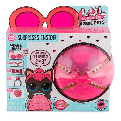 lol surprise biggie pets neon kitty