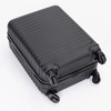 Lyngins 20" Carry on Luggage Lightweight Suitcase, Lightweight Durable ABS Luggage with Spinner Wheels, Free Non-Woven Bag, Away Luggage for Travel - 4 of 4