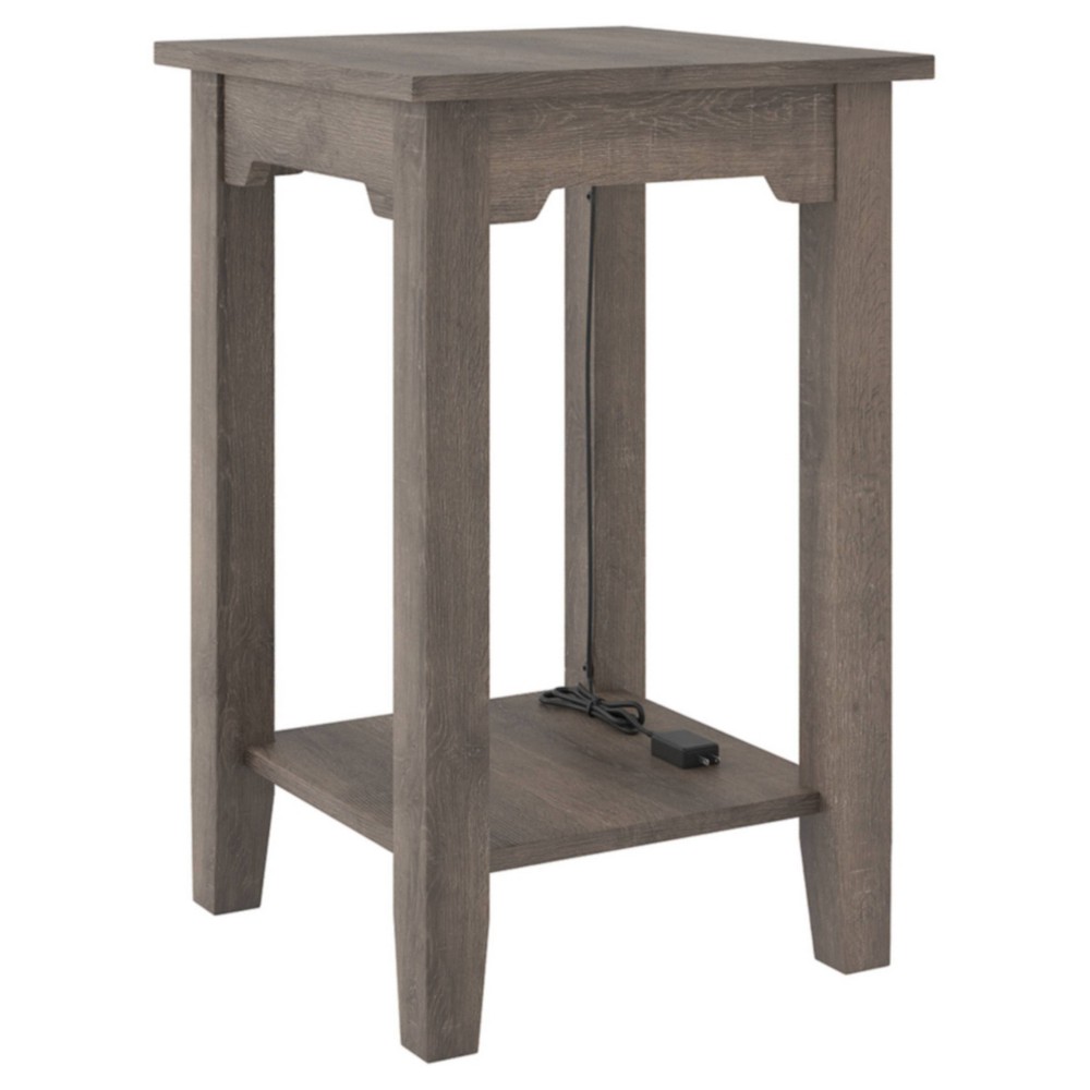 Photos - Coffee Table Ashley Arlenbry Chair Side End Table Gray - Signature Design by 