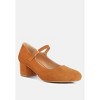 Dallin Suede Block Heel Mary Janes - 2 of 4