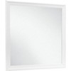 HomeStock White Framed Mirror with Classic Louis Phillipe Design – Modern Traditional Bedroom Accent - 4 of 4