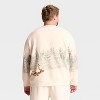 Adult Grinch Sled Graphic Sweatshirt - Cream - 3 of 3