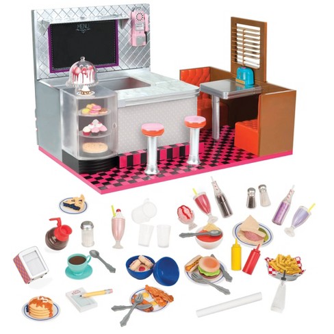 Our Generation Bite To Eat Retro Diner For 18 Dolls Target