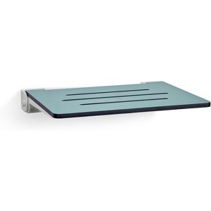 Seachrome 18 inch Silhouette SlimLine Folding Wall Mount Shower Bench Seat - 1 of 1