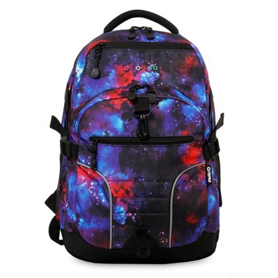 Kids Backpack and Lunch Box Set, Galaxy, Purple, Gives Back to Great Cause,  18 Inches