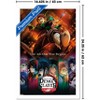 Trends International Demon Slayer: Infinity Castle (2025) - Key Art Framed Wall Poster Prints - 3 of 4